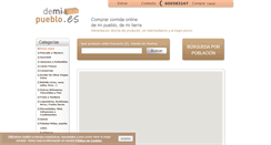 Desktop Screenshot of demipueblo.es